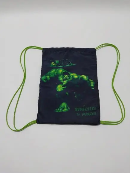 Mochilinha Personalizada Hulk