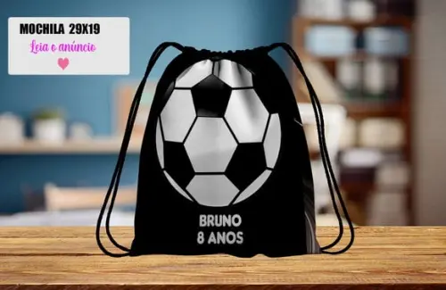 Mochinha Personalizada Futebol