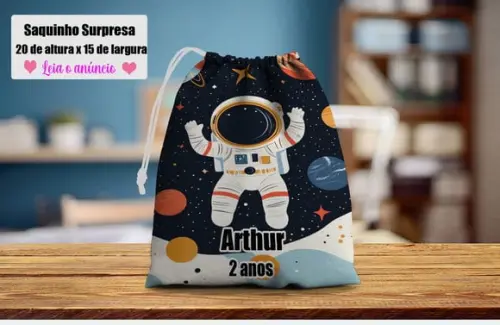 Saquinho Surpresa do Astronauta