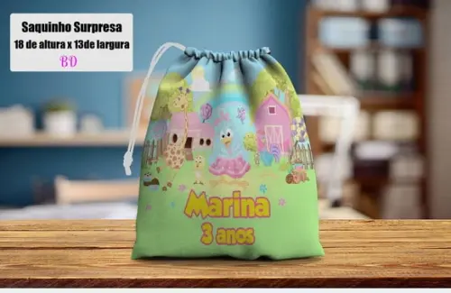 Saquinho Surpresa Festa da Galinha Pintadinha
