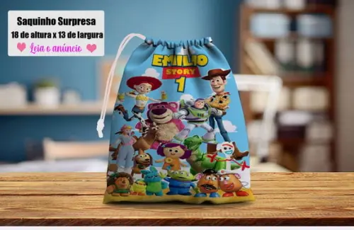 Saquinho Surpresa Festa do Toy Story Lembrancinhas