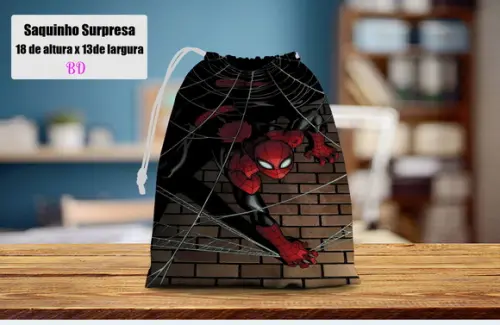 Saquinho Surpresa Lembrancinhas Homem Aranha