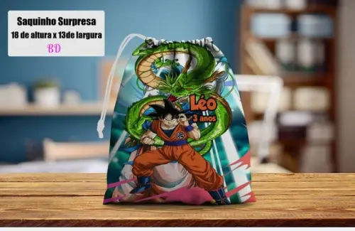 Saquinho Surpresa Lembrancinhas Dragon Ball