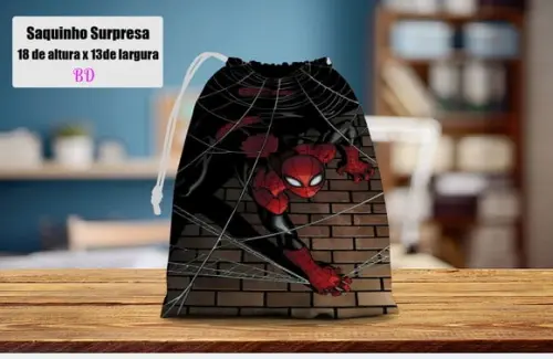 Saquinho Surpresa Lembrancinhas Homem Aranha