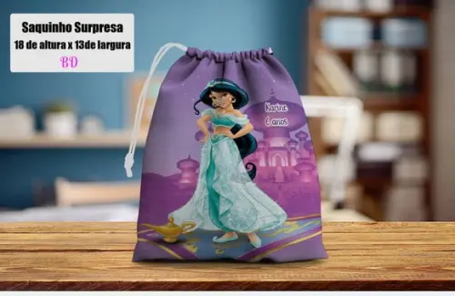 Saquinho Surpresa para Lembrancinhas da Jasmine
