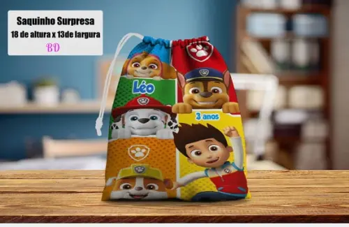 Saquinho Surpresa Patrulha Canina