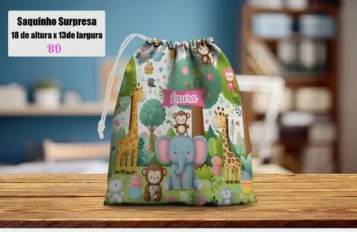 Saquinho Surpresa Personalizado Sarari Baby