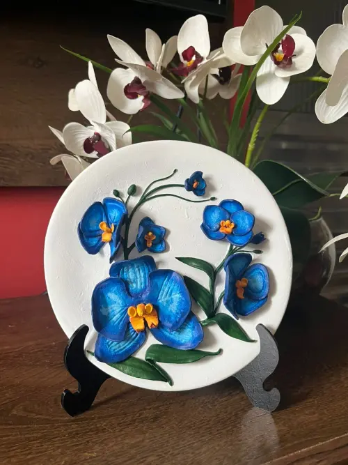 Quadro decorativo em alto relevo