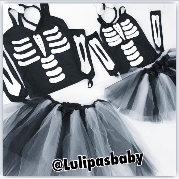 Esqueleto Halloween Mãe E Filha
