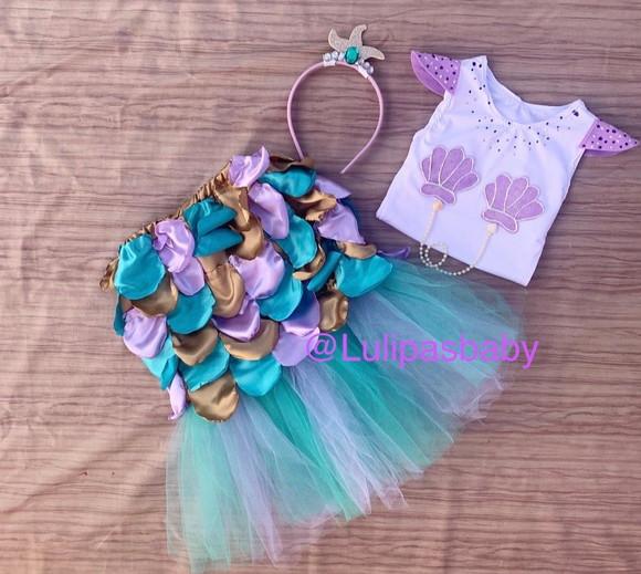 Conjunto Sereia Luxo