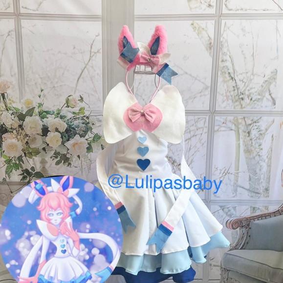Fantasia Anime Eevee Sylveon pokemon