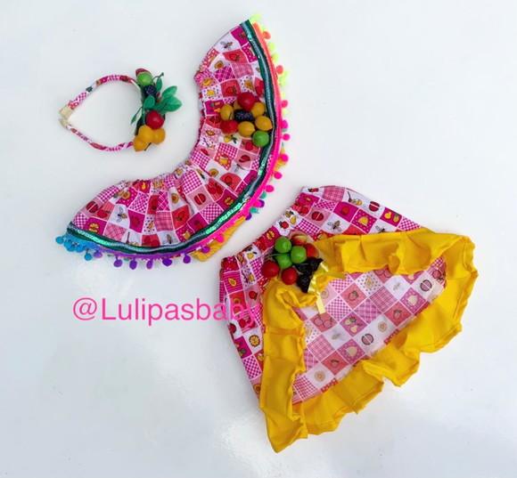 Fantasia Carmen Miranda infantil