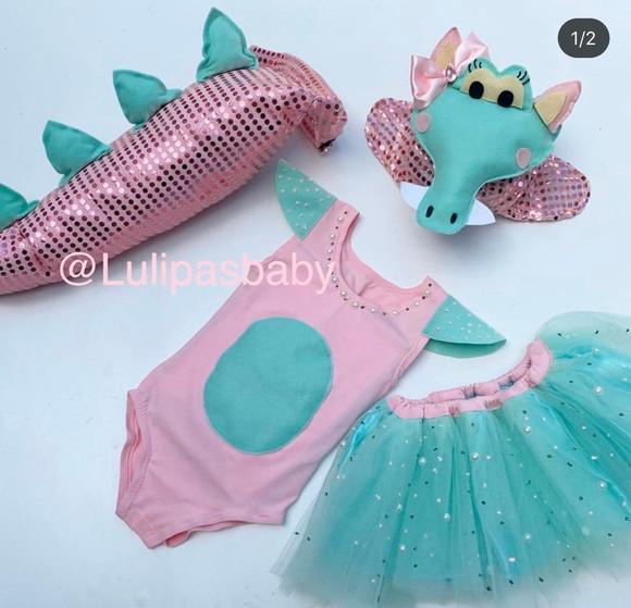 Fantasia De Dinossauro Menina
