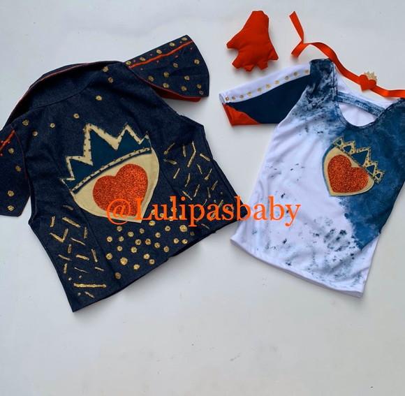 Fantasia Descendentes evie roupa