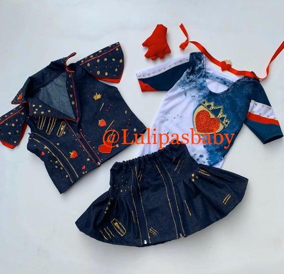 Fantasia Descendentes evie roupa