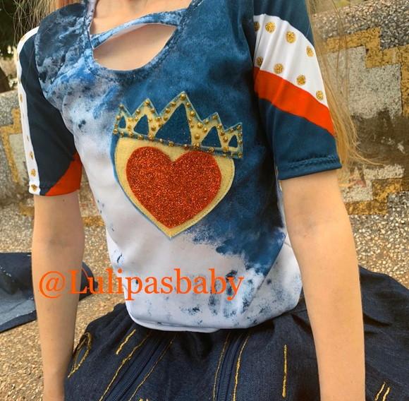 Fantasia Descendentes evie roupa