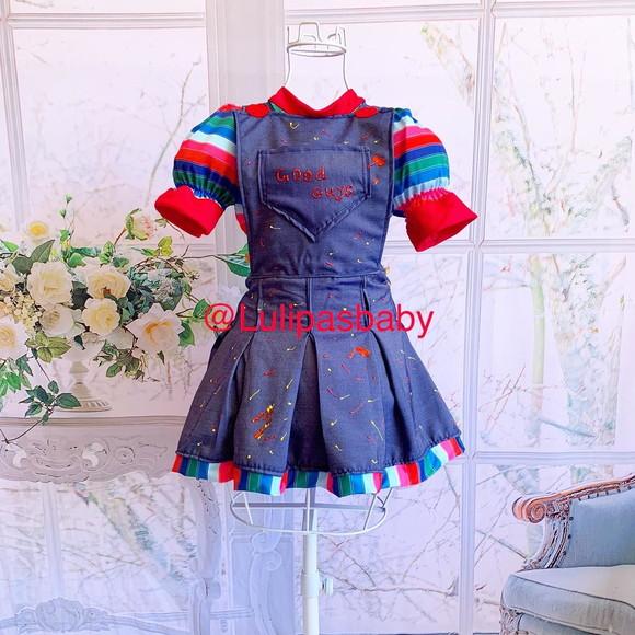 Fantasia Infantil Brinquedo Assassino Chucky Feminina