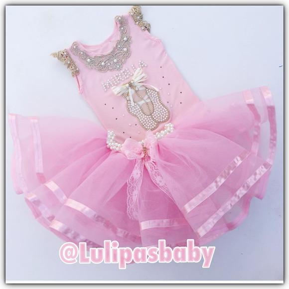 Fantasia, Ballet (Rosa) roupa bailarina