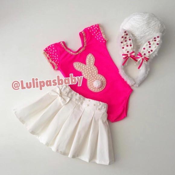 Roupa fantasia Páscoa infantil