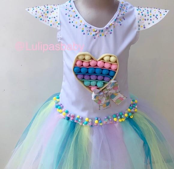 Roupa fantasia Pop It