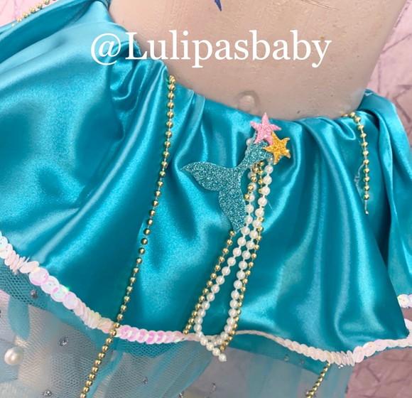 Roupa fantasia sereia