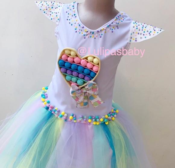 Roupa fantasia Pop It