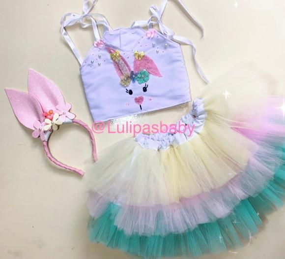Roupa infantil Páscoa