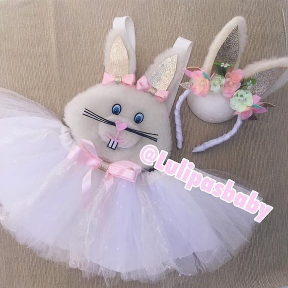 Roupa infantil Páscoa Coelhinha