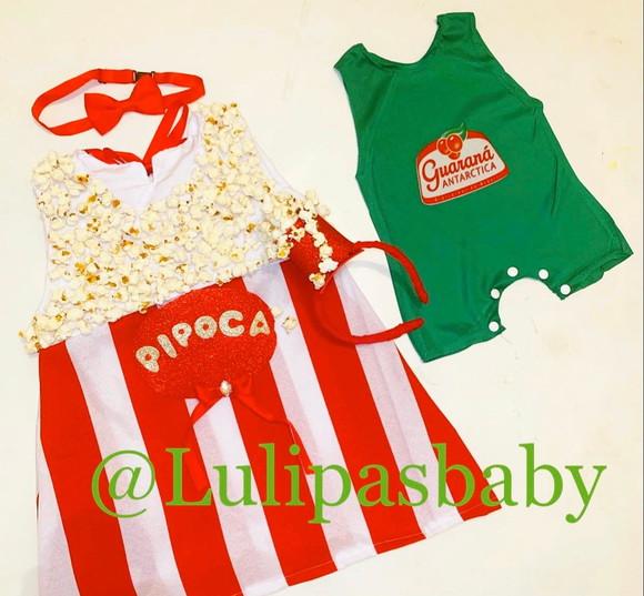 Roupa Pipoca Infantil, Guarana
