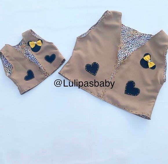 Roupa Safari mickey e Minnie
