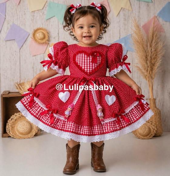Vestido Caipira Infantil