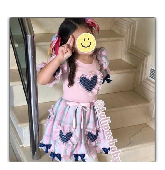Vestido Caipira Infantil, Vestido Junino Infantil