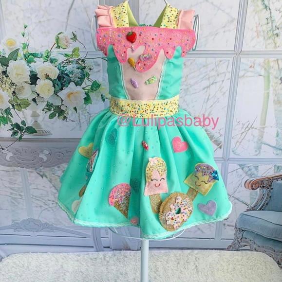 Vestido Doces Guloseimas