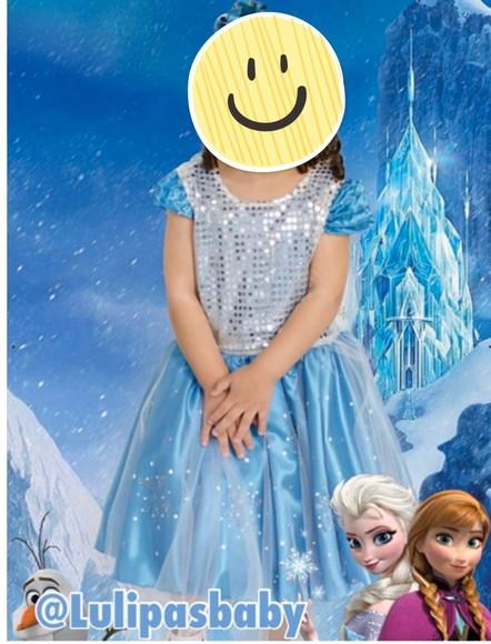 Vestido Frozen Elsa