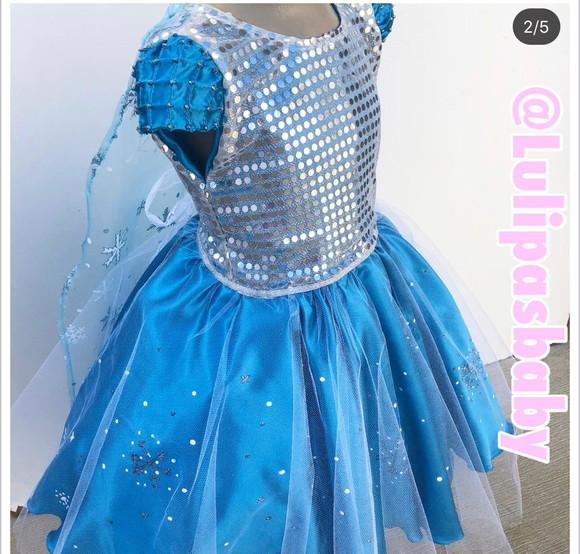 Vestido Frozen Elsa