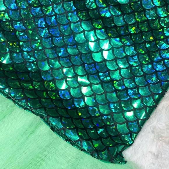 Vestido Infantil Sereia