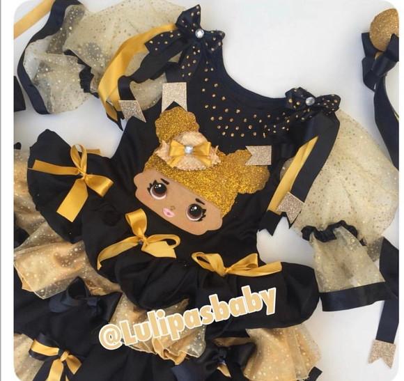 Vestido Junino, de festa junina infantil lol unicórnio