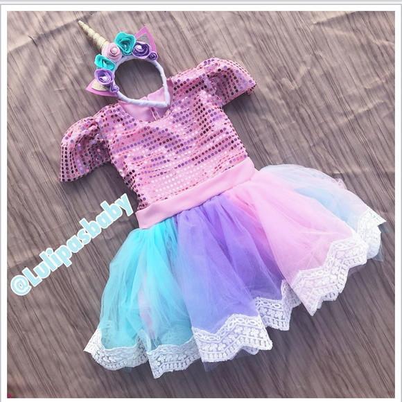 Vestido Lol Unicórnio