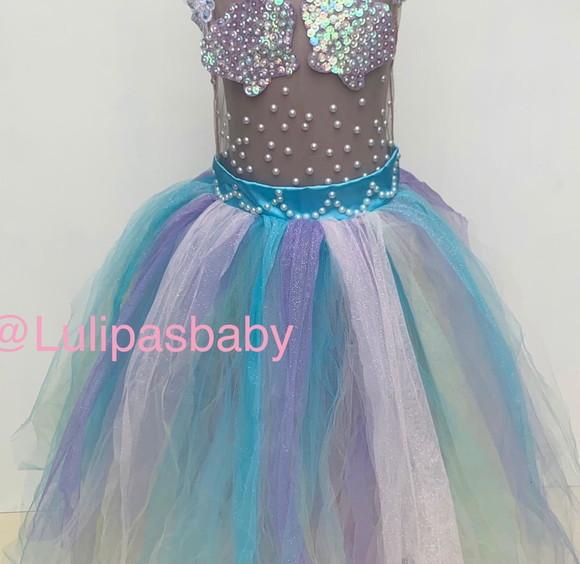 Vestido Sereia infantil