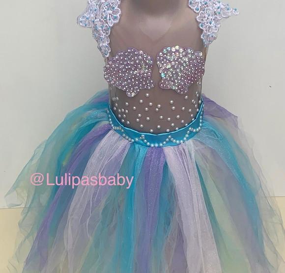 Vestido Sereia infantil
