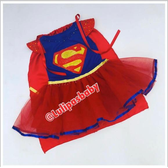 Vestido super girl