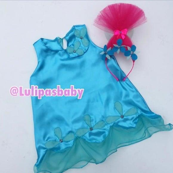 Vestido Trolls Viva