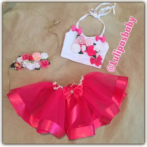 Conjunto Cropped Flores