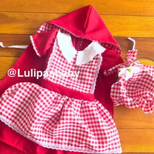 Fantasia Chapeuzinho Vermelho