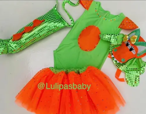 Fantasia De Dinossauro Menina