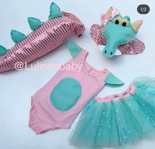 Fantasia De Dinossauro Menina