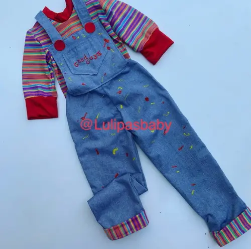 Fantasia Infantil Brinquedo Assassino Chucky Brinquedo Hallo