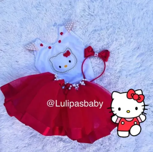 Fantasia Infantil Hello Kitty