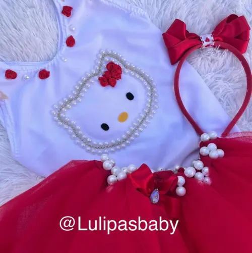 Fantasia Infantil Hello Kitty