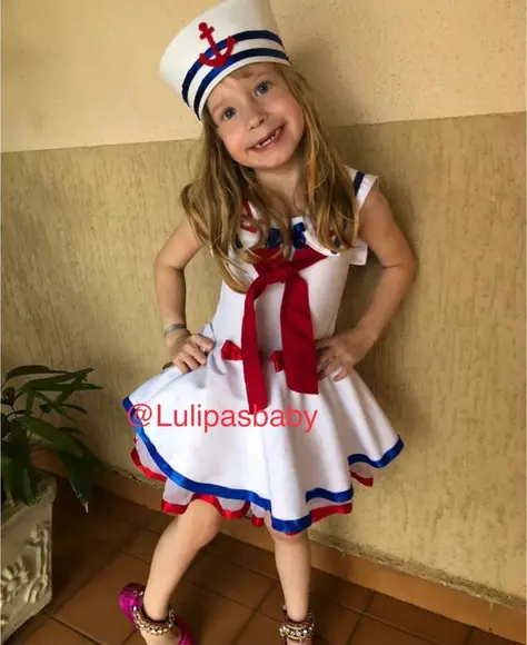 Fantasia Marinheira infantil